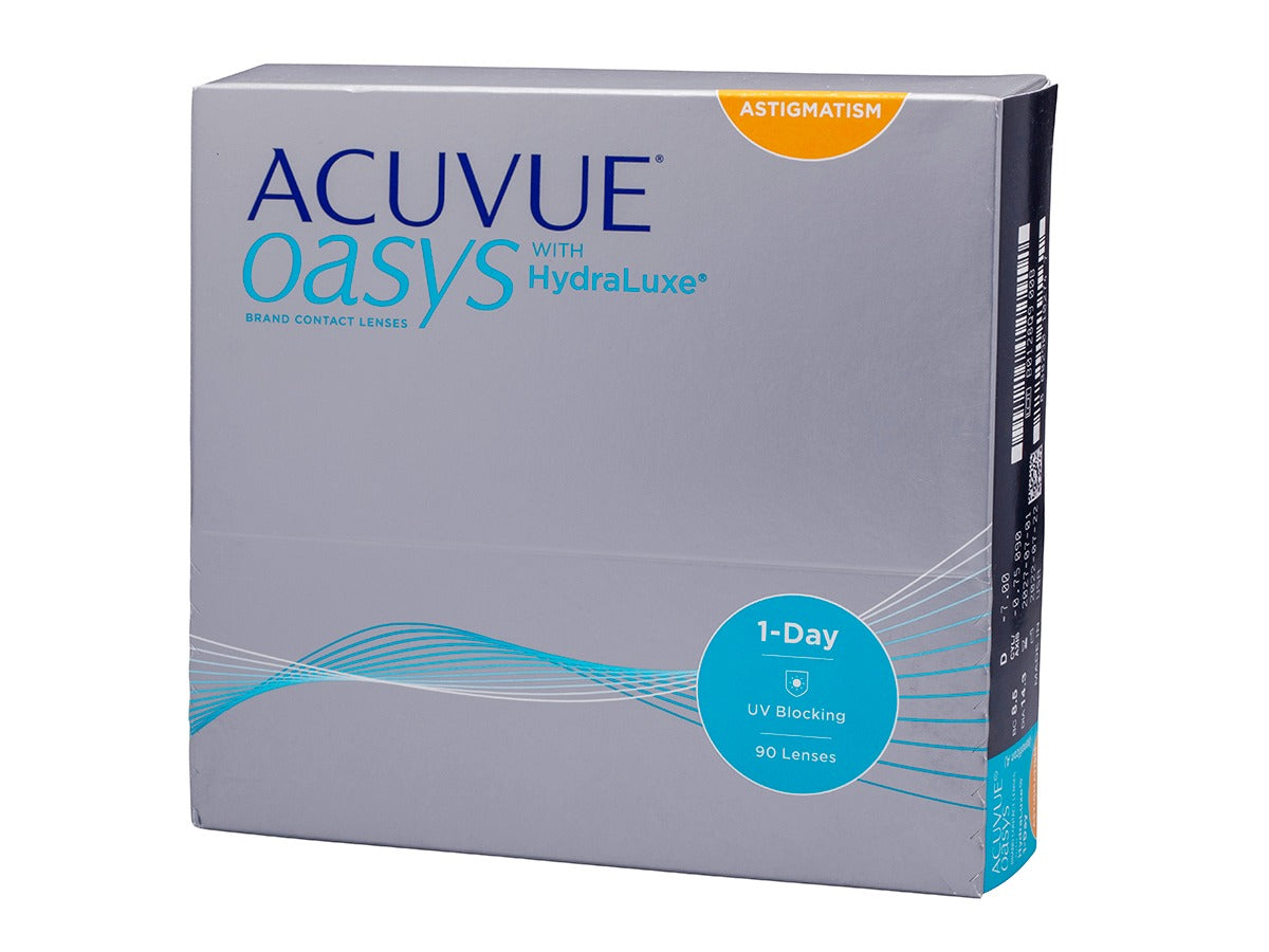Pre-order toric daily disposable contact lenses