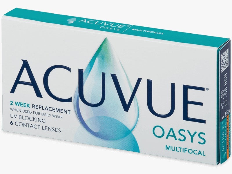 Pre-order multifocal daily disposable contact lenses