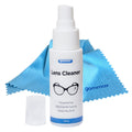Lens cleaning spray