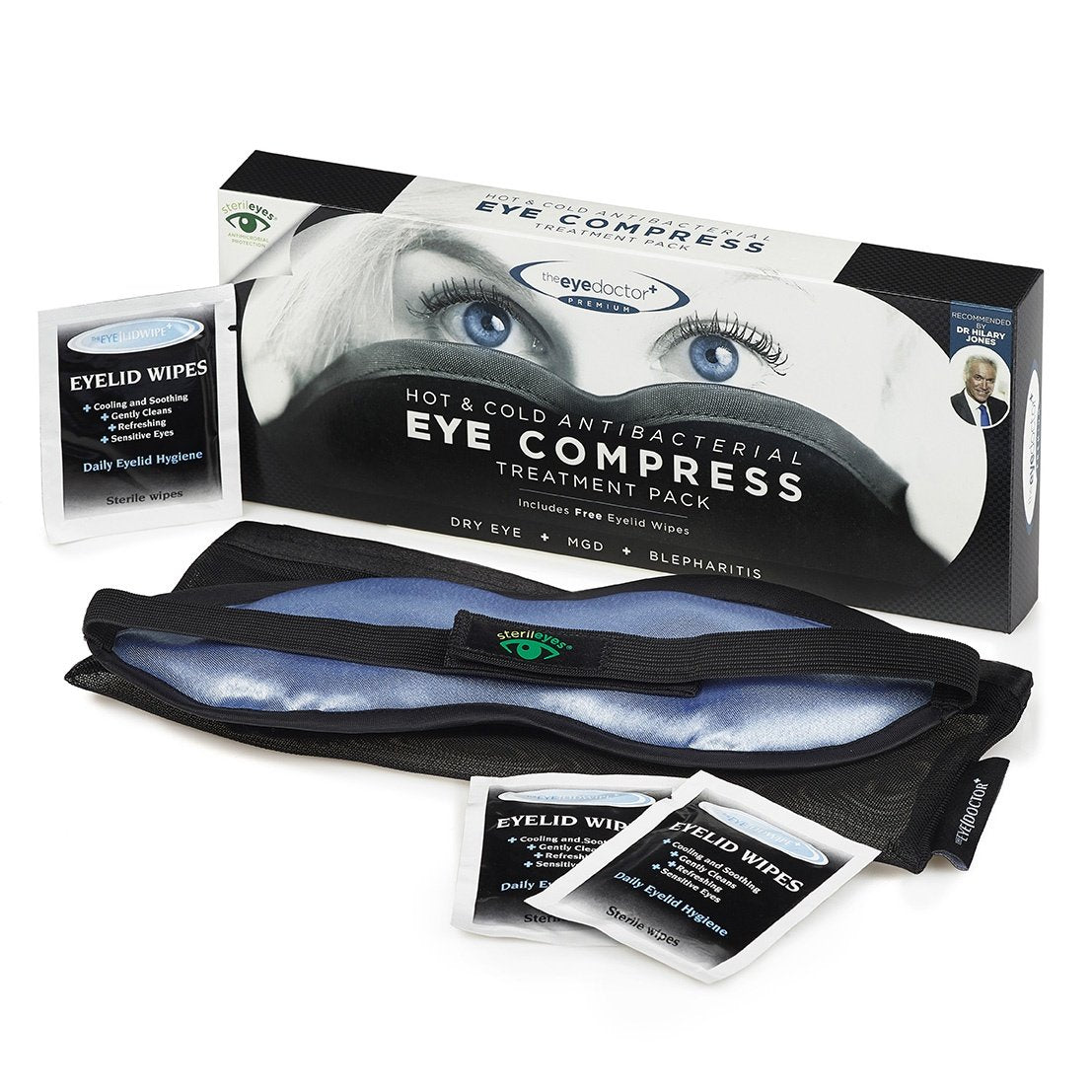 Eye compress masks